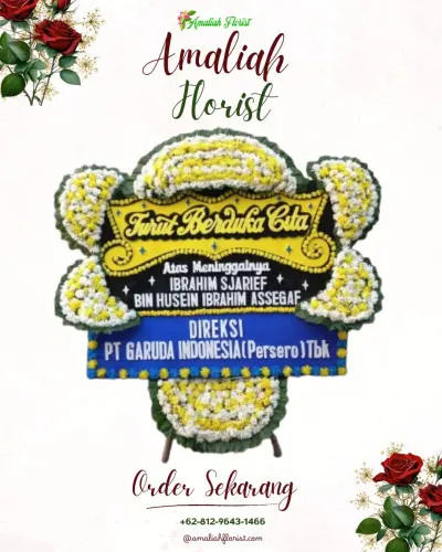 Papan Bunga Duka di Sumurkidang